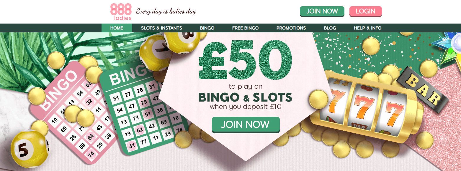 888ladies promo code