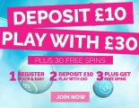 Fabulous Bingo bonus code: Get a &pound;20 bonus and 30 spins